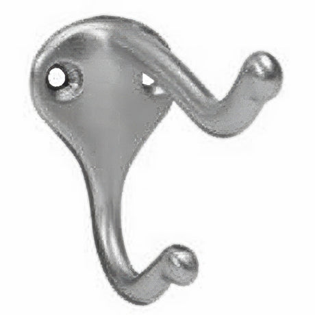 Ives 571B26D satin chrome coat and hat hook