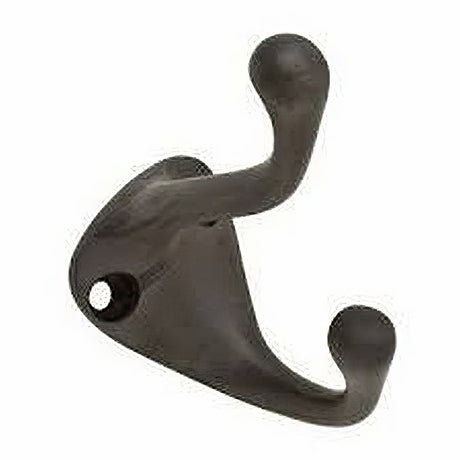 Ives 572A10B Residential Series coat and hat hook, additional view