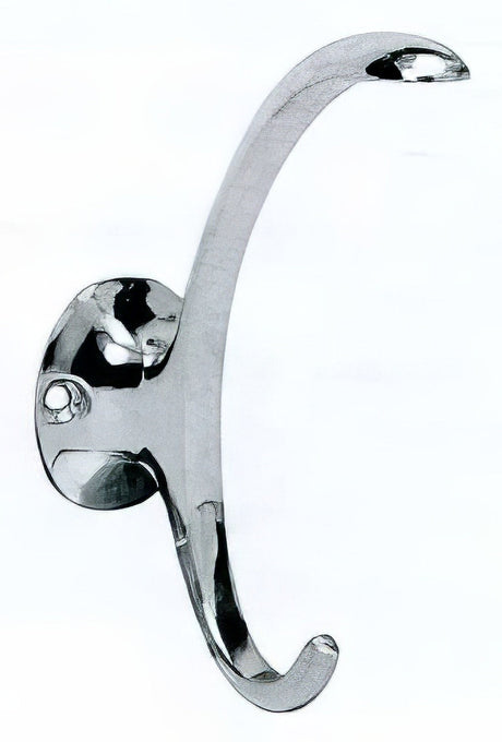 Ives 574B26D coat and hat hook in satin stainless, additional view