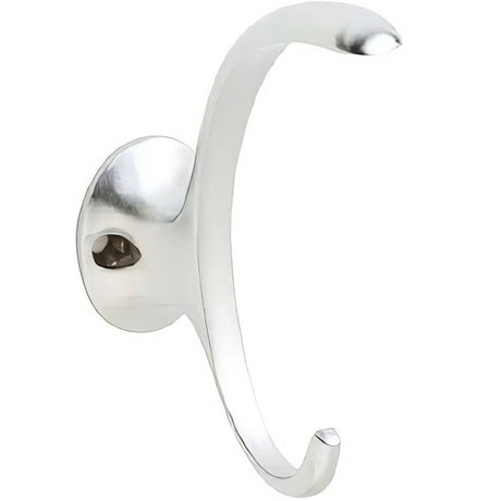Ives 574B26D coat and hat hook in satin stainless, additional view