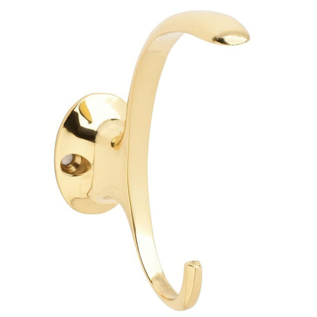 Ives 574B3 coat and hat hook in satin stainless, additional view