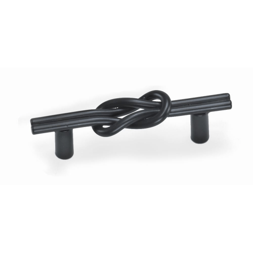 Laurey 57520 575 Nantucket 3" Steel Cabinet Pull Matte Black