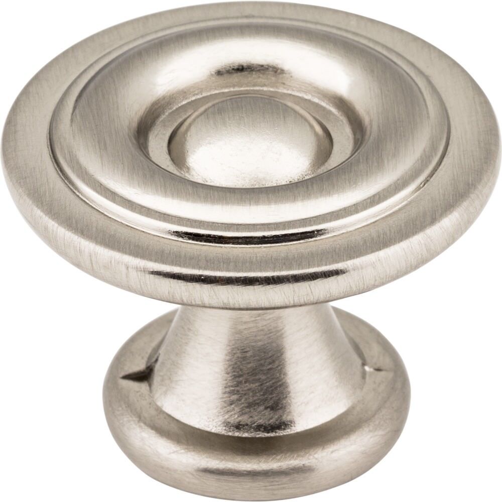 Elements 575SN satin nickel cabinet knob