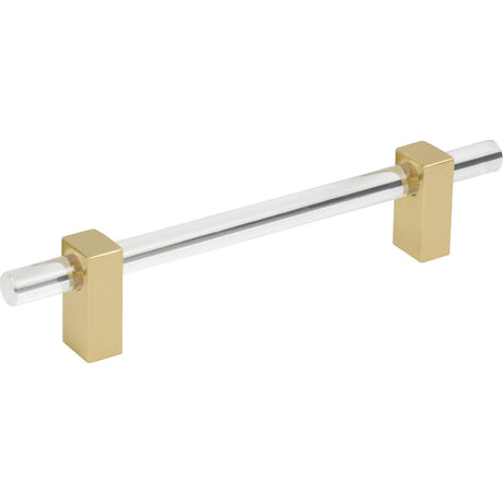 Jeffrey Alexander 578-128BG brushed gold cabinet drawer pull