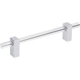 Jeffrey Alexander 578-128PC polished chrome cabinet drawer pull