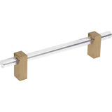 Jeffrey Alexander 578-128SBZ satin bronze cabinet drawer pull