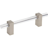 Jeffrey Alexander 578-96SN satin nickel cabinet drawer pull