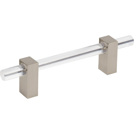 Jeffrey Alexander 578-96SN satin nickel cabinet drawer pull