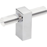 Jeffrey Alexander 578T-PC polished chrome cabinet knob
