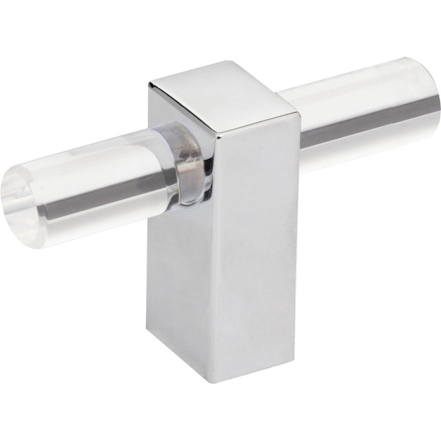 Jeffrey Alexander 578T-PC polished chrome cabinet knob
