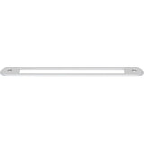 Top Knobs TK3354PC Brockwell 6 5/16" Center to Center Pull Backplate Polished Chrome