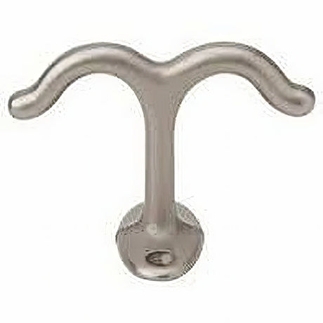 Ives 580A15 satin nickel ceiling hook
