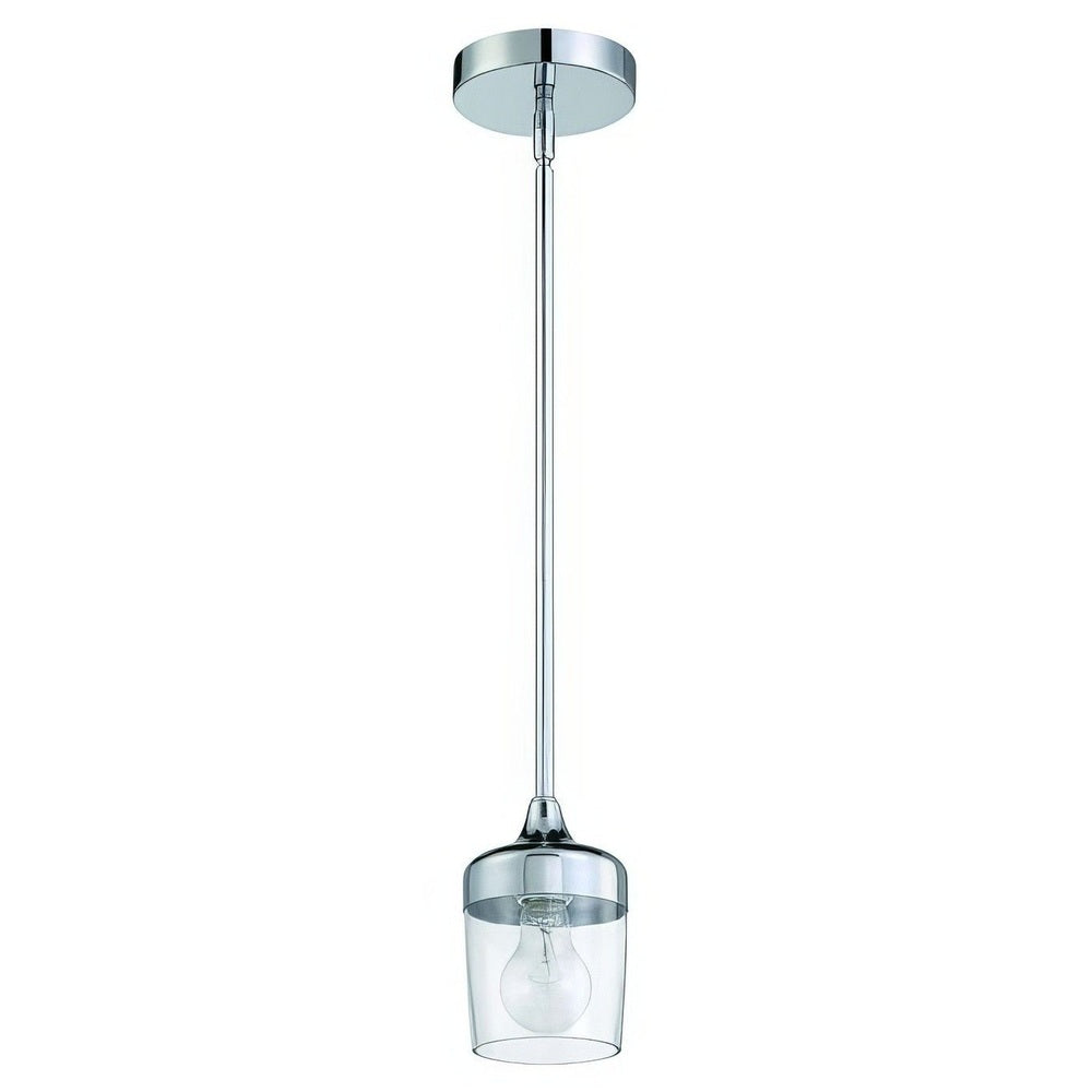 Craftmade 58191-CH chrome mini pendant