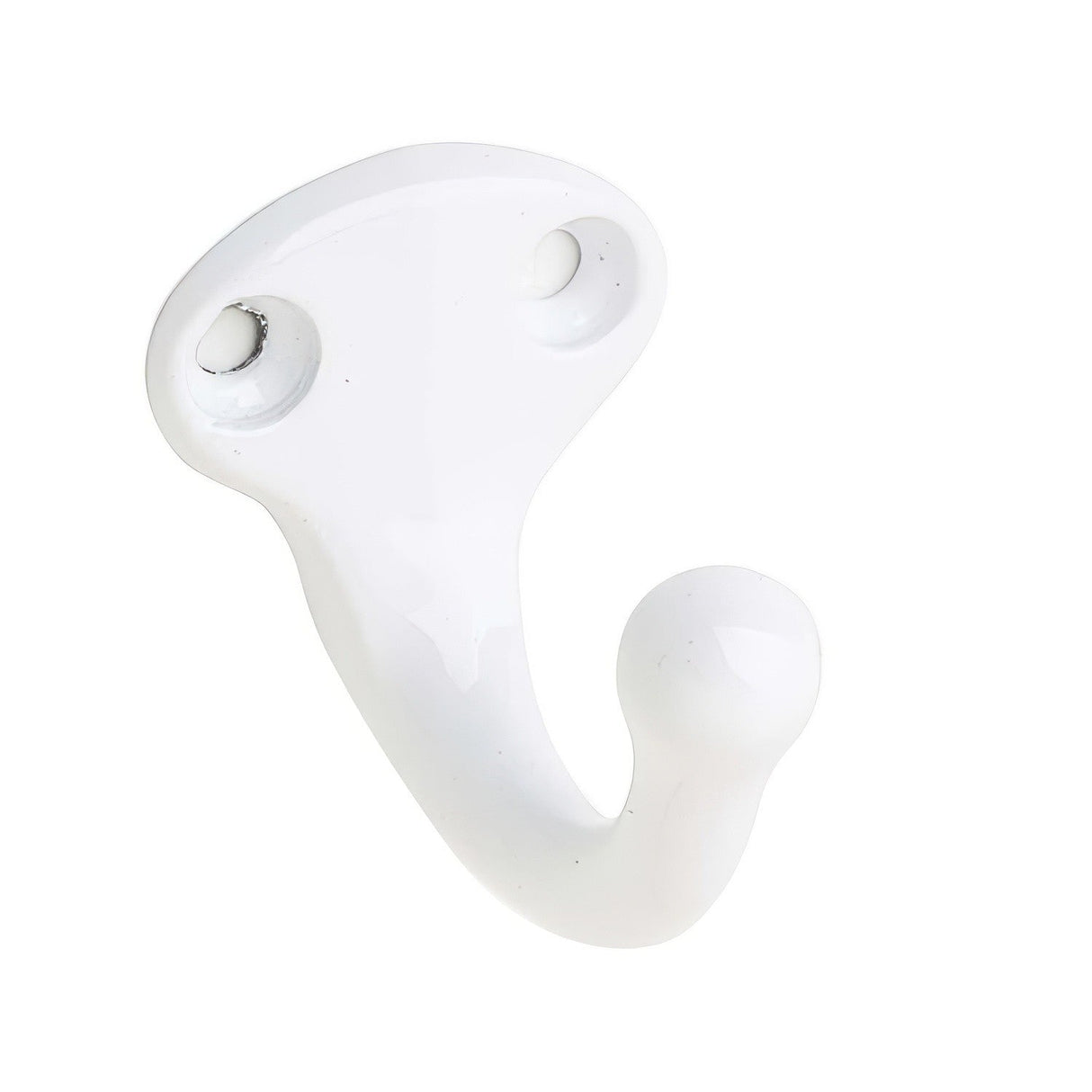 Ives 581AW white single wardrobe hook