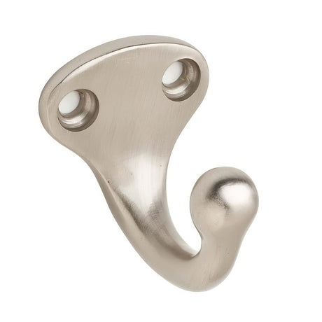 Ives 581B15 satin nickel single wardrobe hook