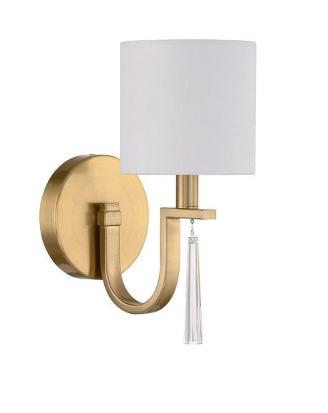 Craftmade 58261-SB satin brass wall sconce