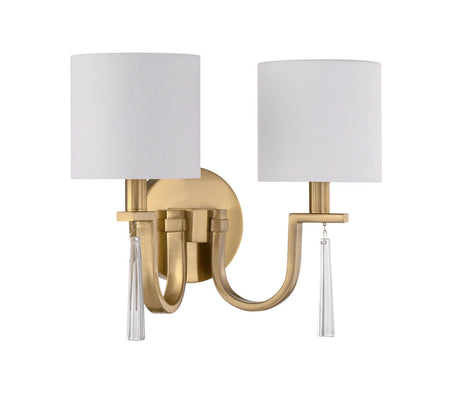 Craftmade 58262-SB satin brass wall sconce