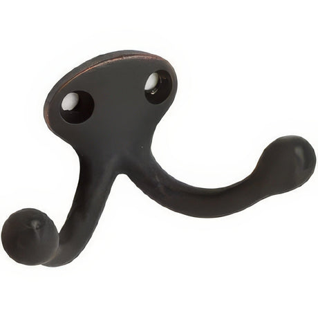 Ives 582B716 double wardrobe hook, additional view