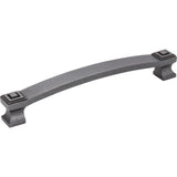 Jeffrey Alexander 585-160DACM gun metal cabinet drawer pull