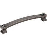 Jeffrey Alexander 585-160DP distressed pewter cabinet drawer pull