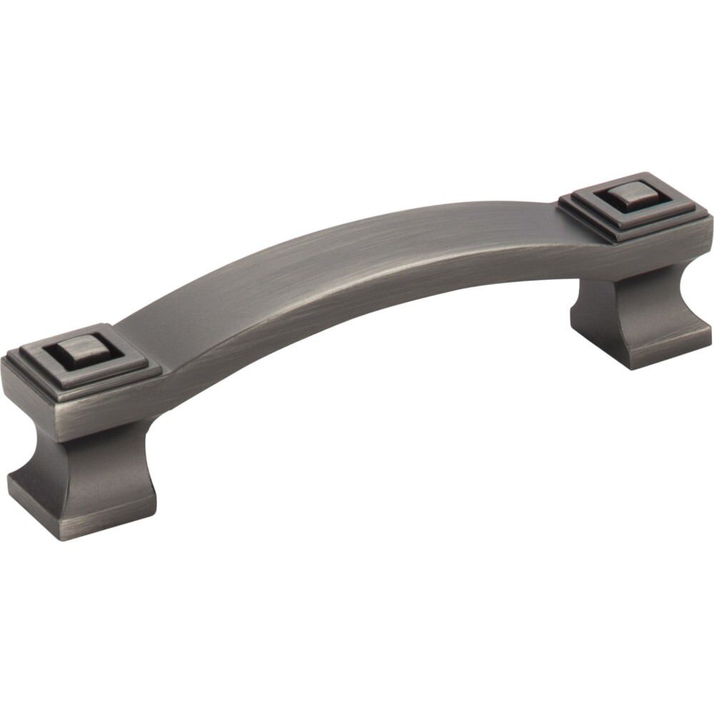 Jeffrey Alexander 585-96BNBDL brushed pewter cabinet drawer pull