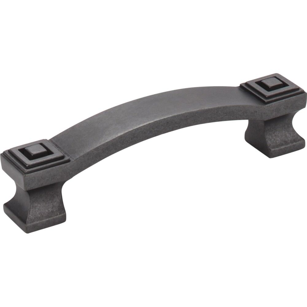 Jeffrey Alexander 585-96DACM gun metal cabinet drawer pull