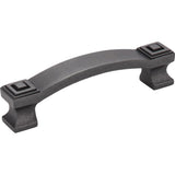 Jeffrey Alexander 585-96DACM gun metal cabinet drawer pull