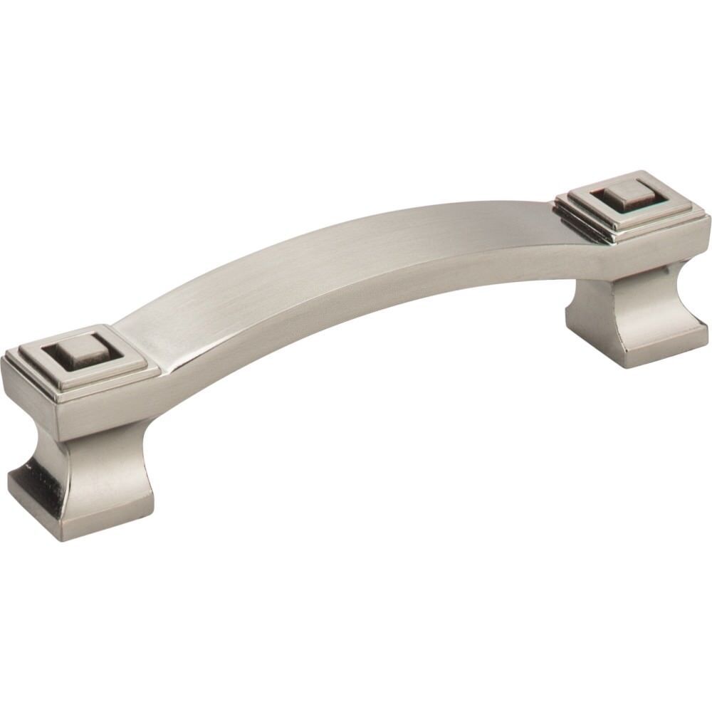 Jeffrey Alexander 585-96SN satin nickel cabinet drawer pull