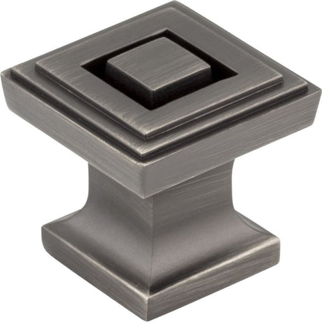 Jeffrey Alexander 585BNBDL brushed pewter cabinet knob
