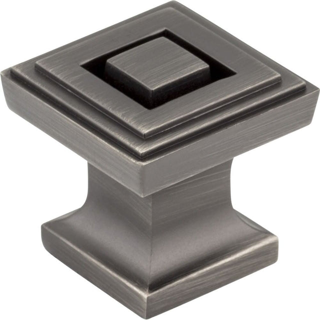 Jeffrey Alexander 585BNBDL brushed pewter cabinet knob