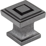 Jeffrey Alexander 585DACM gun metal cabinet knob