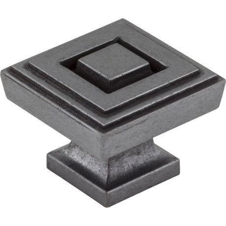 Jeffrey Alexander 585L-DACM gun metal cabinet knob