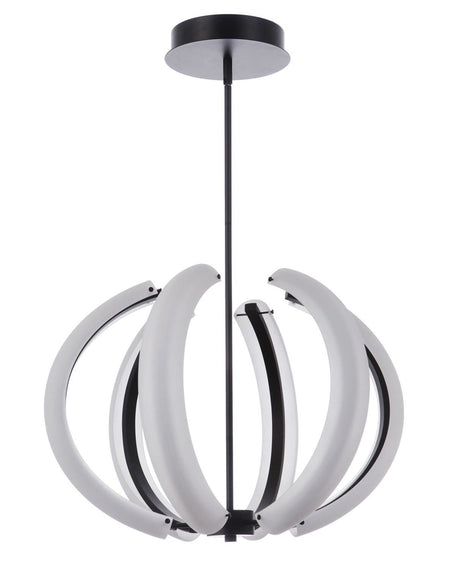 Craftmade 58890-FB-LED-LED Unwind Small LED Pendant Flat Black