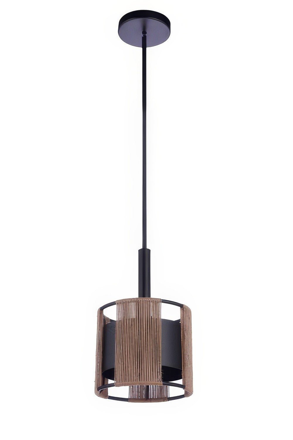 Craftmade 59091-FB flat black mini pendant