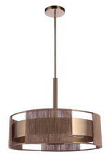 Craftmade 59096-SB satin brass pendant