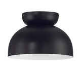 Craftmade 59181-FB flat black flushmount