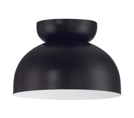 Craftmade 59181-FB flat black flushmount