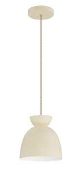 Craftmade 59191-CW cottage white mini pendant