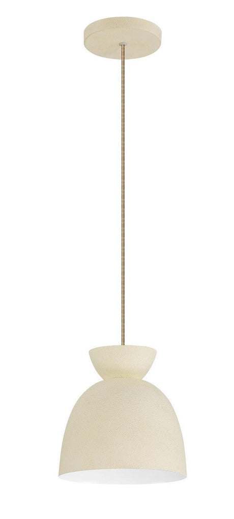 Craftmade 59191-CW cottage white mini pendant