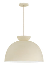 Craftmade 59192-CW cottage white pendant