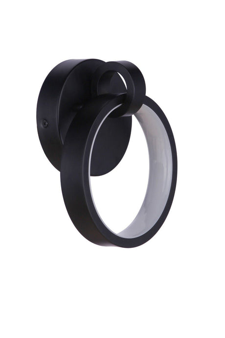Craftmade 59301-FB-LED flat black wall sconce
