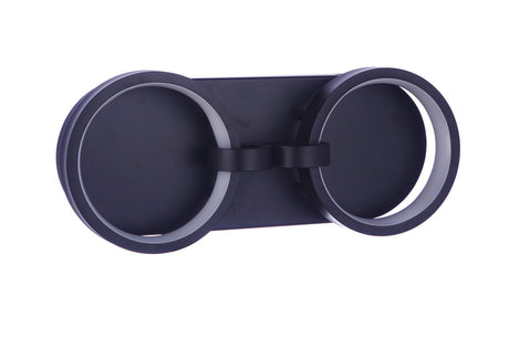 Craftmade 59302-FB-LED flat black vanity