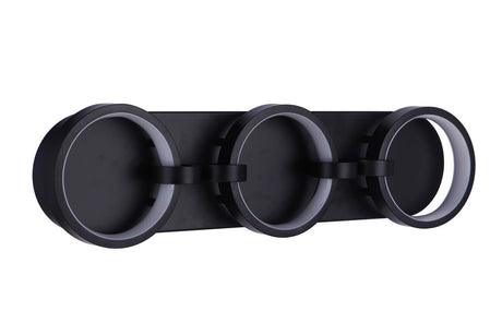 Craftmade 59303-FB-LED flat black vanity