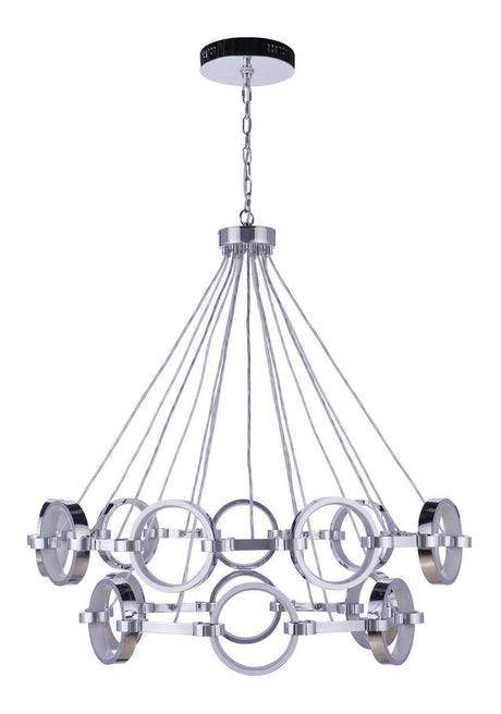 Craftmade 59315-CH-LED chrome chandelier