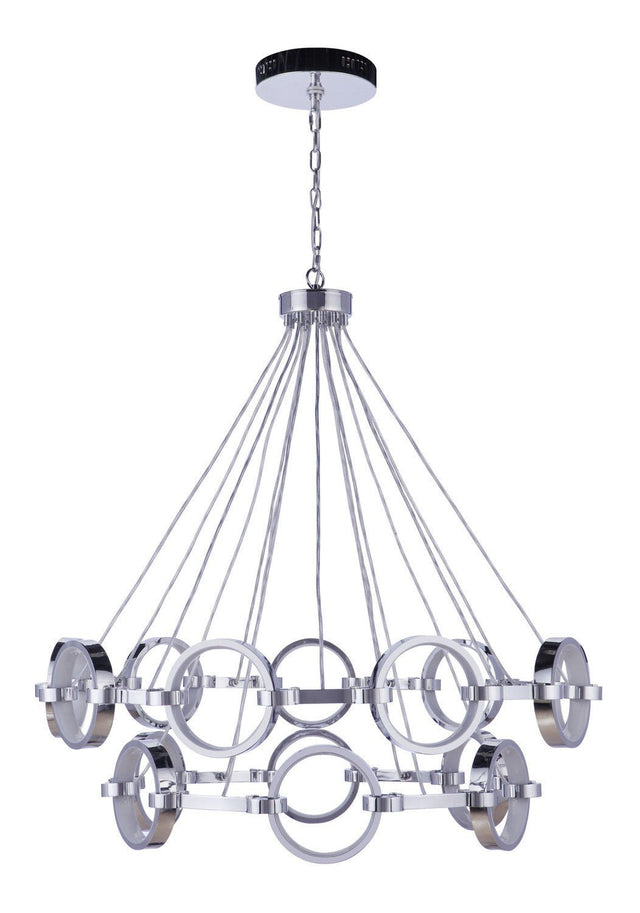 Craftmade 59315-CH-LED chrome chandelier