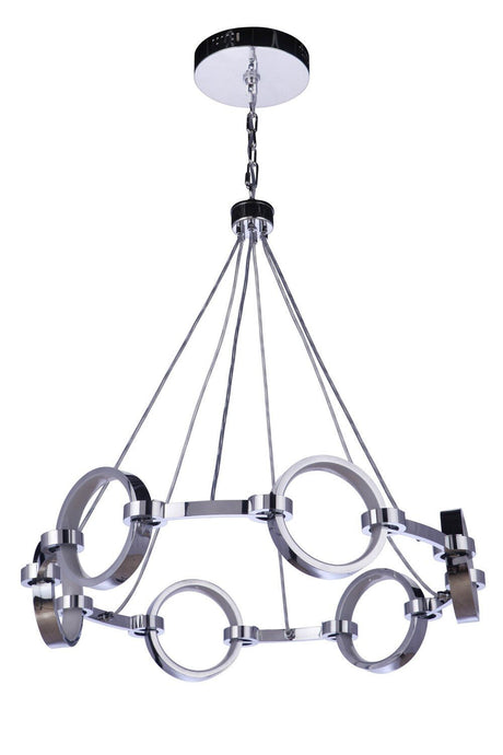 Craftmade 59326-CH-LED chrome chandelier