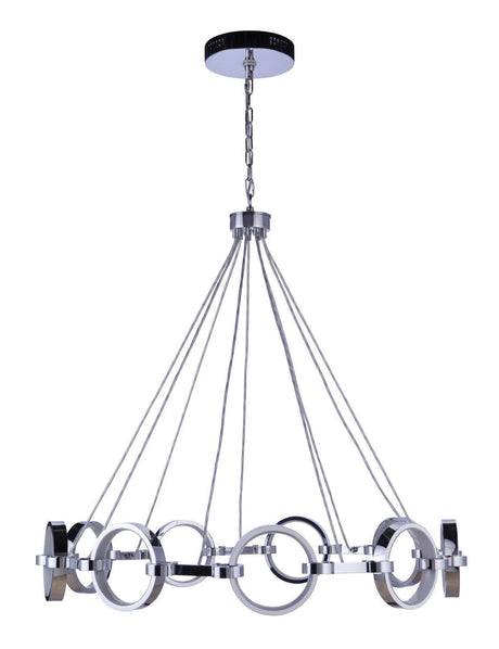 Craftmade 59329-CH-LED chrome chandelier