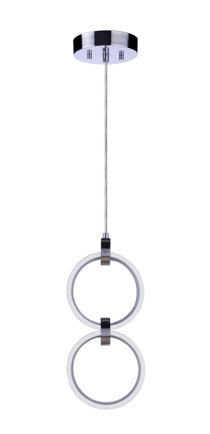 Craftmade 59392-CH-LED chrome pendant