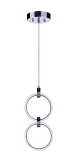 Craftmade 59392-CH-LED chrome pendant