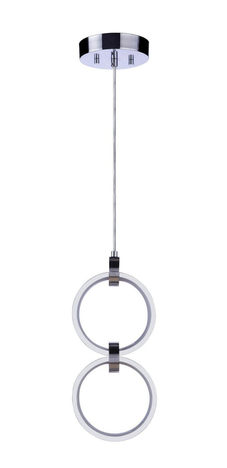 Craftmade 59392-CH-LED chrome pendant